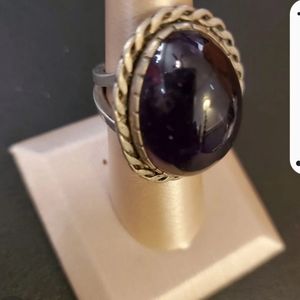 Vintage Amethyst Ring Sz 8